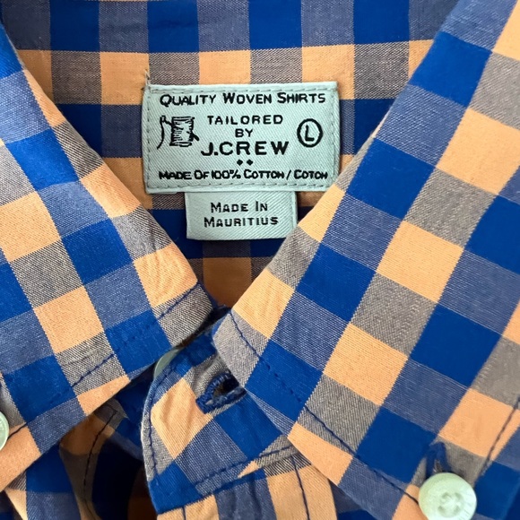 J. Crew Checked Shirt - Picture 2 of 3